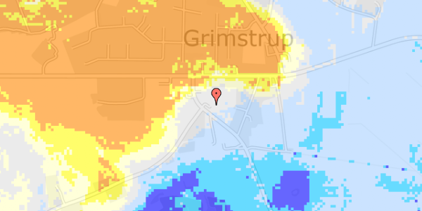 Ekstrem regn på Ravnsøvej 3