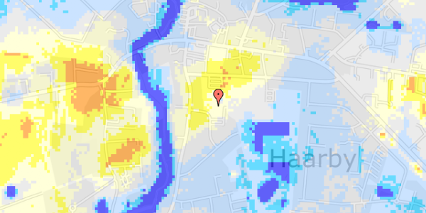 Ekstrem regn på Svinget 1