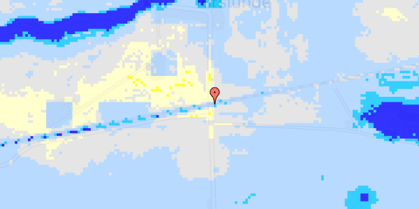 Ekstrem regn på Errindlevvej 55A