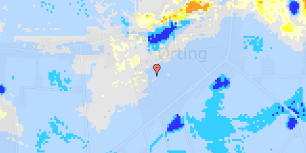 Ekstrem regn på Smedegade 71