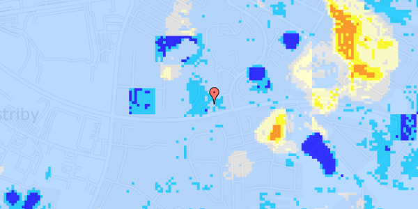 Ekstrem regn på Nygårdsvej 1B, st. 4