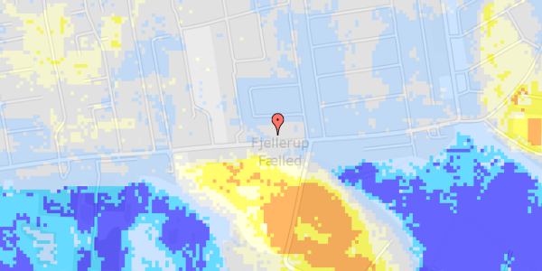 Ekstrem regn på Fælledvej 25B