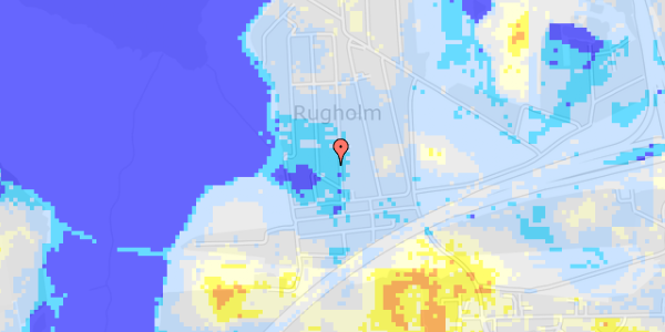 Ekstrem regn på Haveforeningen Norringholm 473