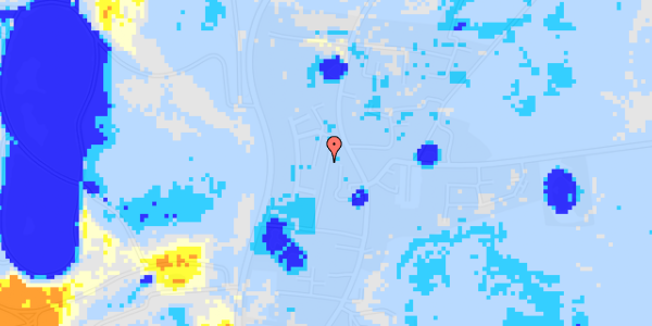 Ekstrem regn på Flintebjergvej 7