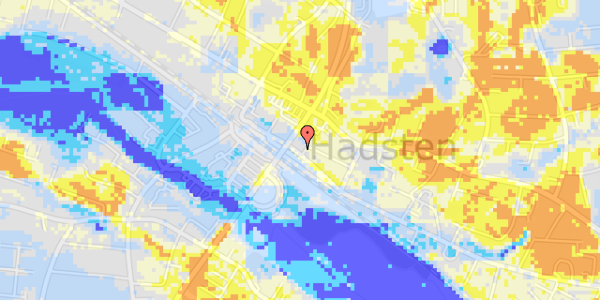 Ekstrem regn på Østergade 21