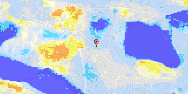 Ekstrem regn på Låsbygade 73A, 2. 6