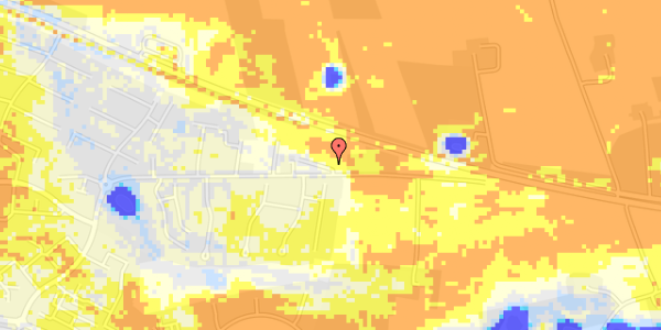 Ekstrem regn på Palleshøje 89