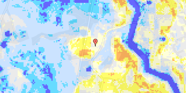 Ekstrem regn på Koldingvej 245