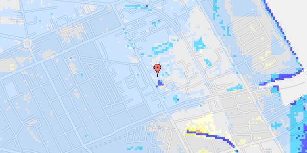 Ekstrem regn på Strandlodsvej 13B, 2. th