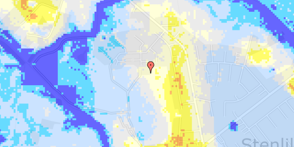 Ekstrem regn på Slettebjerggård 6