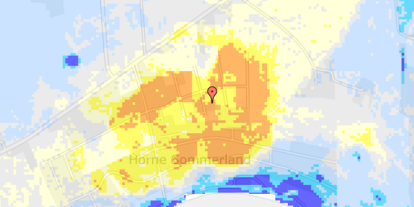 Ekstrem regn på Avernakøvej 28