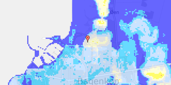 Ekstrem regn på Strandgårdsvej 49