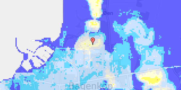 Ekstrem regn på Strandgårdsvej 56