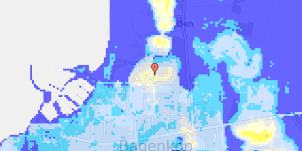 Ekstrem regn på Strandgårdsvej 60