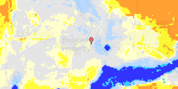 Ekstrem regn på Esbjergvej 109