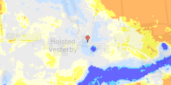 Ekstrem regn på Esbjergvej 122