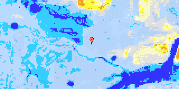 Ekstrem regn på Hermelinvej 8