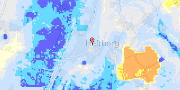 Ekstrem regn på Dalstræde 9