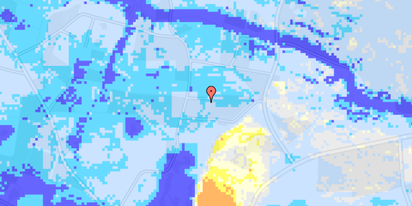 Ekstrem regn på Senåvej 24