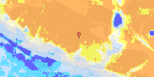 Ekstrem regn på Møgelparken 156