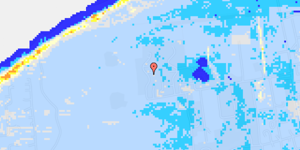 Ekstrem regn på Strandklit 164