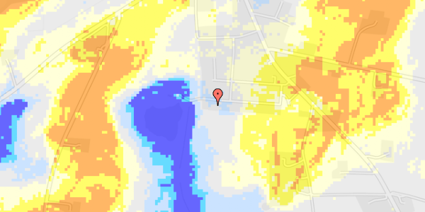 Ekstrem regn på Mosevang 25