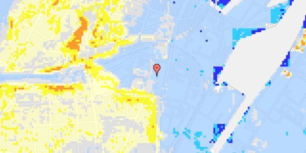 Ekstrem regn på Frederiks Plads 8, 4. 1