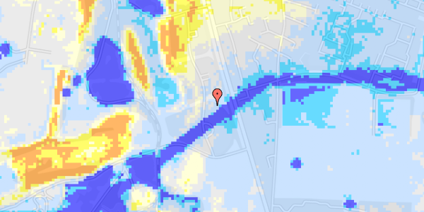 Ekstrem regn på Brandhøjvej 203