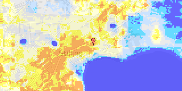 Ekstrem regn på Cortinavej 18A