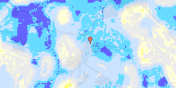 Ekstrem regn på Besser Kirkevej 30, 1. th