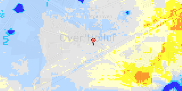 Ekstrem regn på Over-Holluf-Vej 105