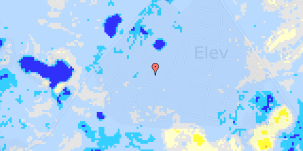 Ekstrem regn på Engelstoft 95A