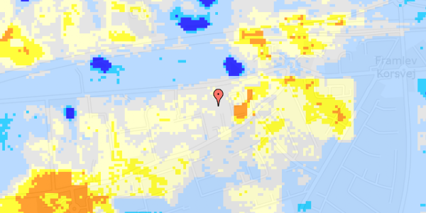 Ekstrem regn på Lilleringvej 10A