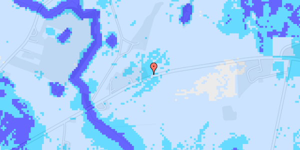 Ekstrem regn på Silkeborgvej 68