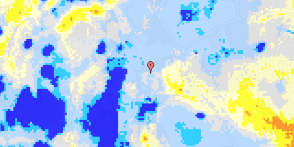 Ekstrem regn på Højvangen 11