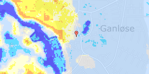 Ekstrem regn på Vestergade 24N