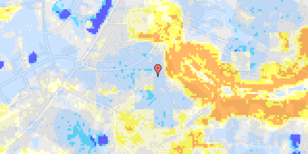 Ekstrem regn på Salvievej 22