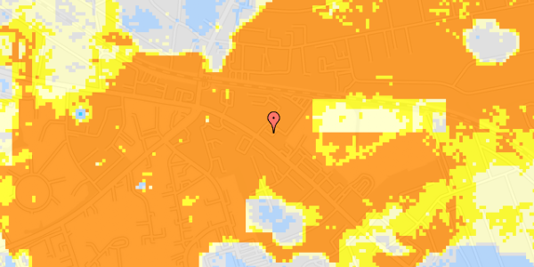 Ekstrem regn på Bagsværd Hovedgade 106, 1. b