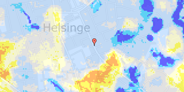 Ekstrem regn på Frederiksborgvej 42A, 2. 