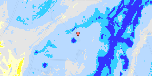 Ekstrem regn på Johannesdalsvej 1