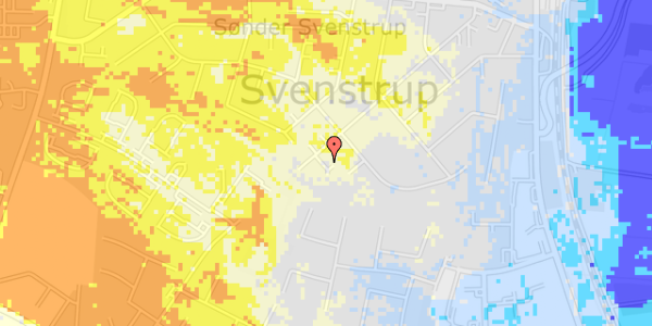 Ekstrem regn på Gammel Viborgvej 53B