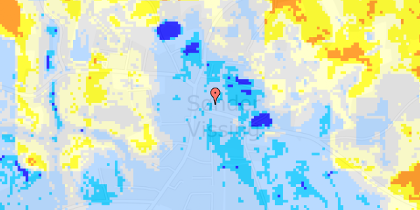 Ekstrem regn på Gudenåvej 1C