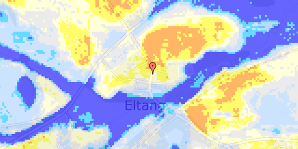 Ekstrem regn på Eltangvej 63