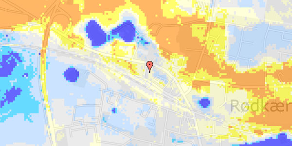 Ekstrem regn på Jernbanegade 12, st. 6