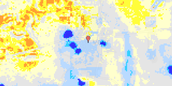 Ekstrem regn på Voer Gade 26B, st. 