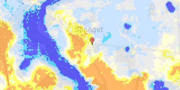 Ekstrem regn på Fagsted 1