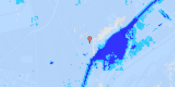 Ekstrem regn på Bispebjerg Bakke 6, st. 