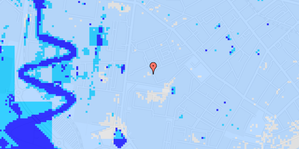 Ekstrem regn på Sundholmsvej 44