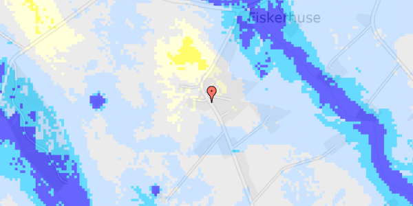 Ekstrem regn på Hundslevgyden 8