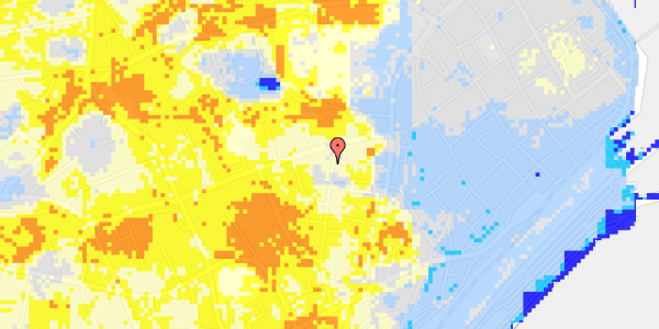 Ekstrem regn på Gl Banegårdsvej 4A, 2. th